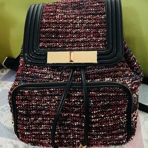 Aldo tweed backpack